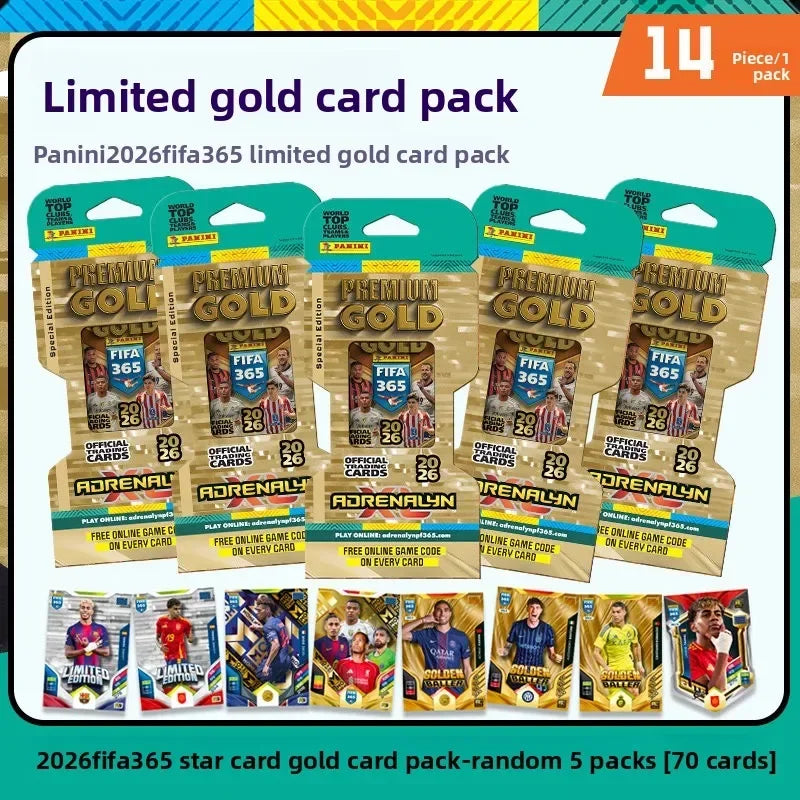 ⚽🔥 2026 Panini FIFA 365 XL Soccer Trading Cards Collection Official Fan Gift Set