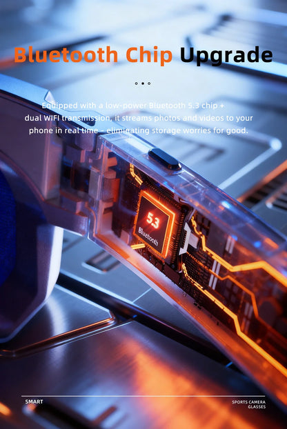 🤖👓 2026 New AI Smart Glasses with 800W Camera, HD Video Recording & Bluetooth Features | 35% OFF