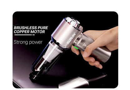 🔥20% OFF🚗 SZUK Wireless Car Vacuum Cleaner – Powerful Handheld Cordless Vacuum with Strong Suction