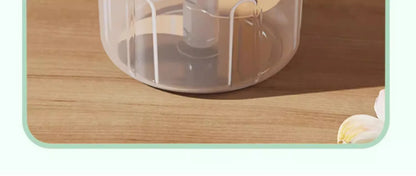 Electric Garlic Chopper Rechargeable Food Processor Portable Mini Food Processor For Garlic, Ginger, Chilli, Vegetable