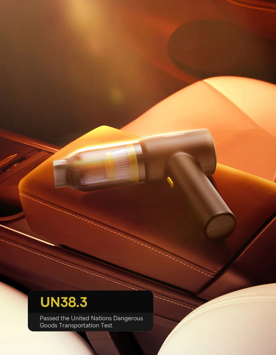 🚗✨ Baseus Wireless Car Vacuum Cleaner & Air Duster Gun – Powerful Portable Cordless Cleaner for Car & Home