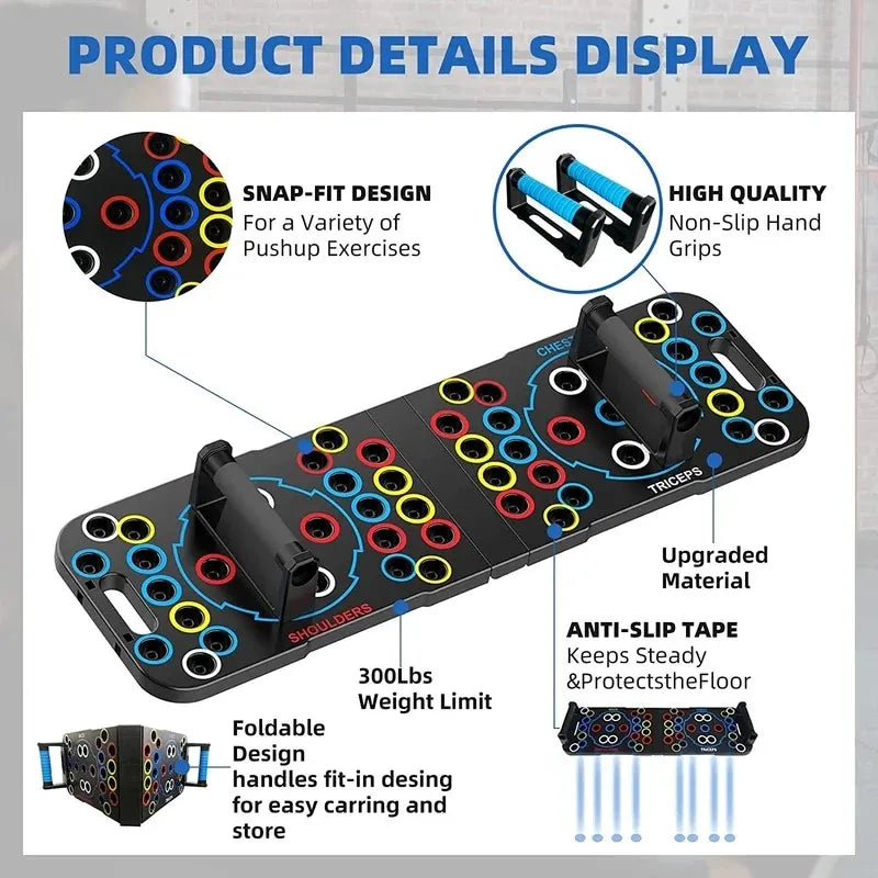 🎯💪 25% OFF Push Up Support Board – Full Body Strength Training for Men & Women