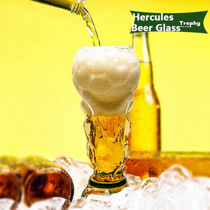 🏆⚽ A glass of beer for football fans - the 2026 championship trophy.