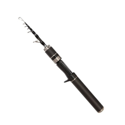Telescopic Fishing Rod Full Kits Casting Rod Spincast Fishing Reel Feeder Rod Combo 1.5m-1.8m Ultra Short Fishing Rod Set