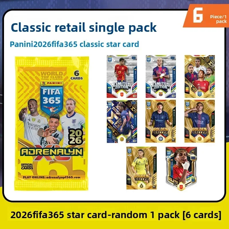 ⚽🔥 2026 Panini FIFA 365 XL Soccer Trading Cards Collection Official Fan Gift Set
