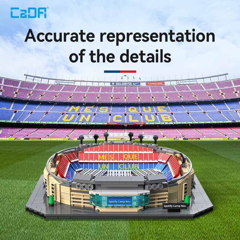 🏟️⚽ CaDA's Camp Nou stadium jigsaw puzzle, 728 pieces, Barcelona FC collection