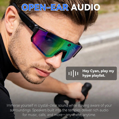 🤖👓 2026 New AI Smart Glasses with 800W Camera, HD Video Recording & Bluetooth Features | 35% OFF