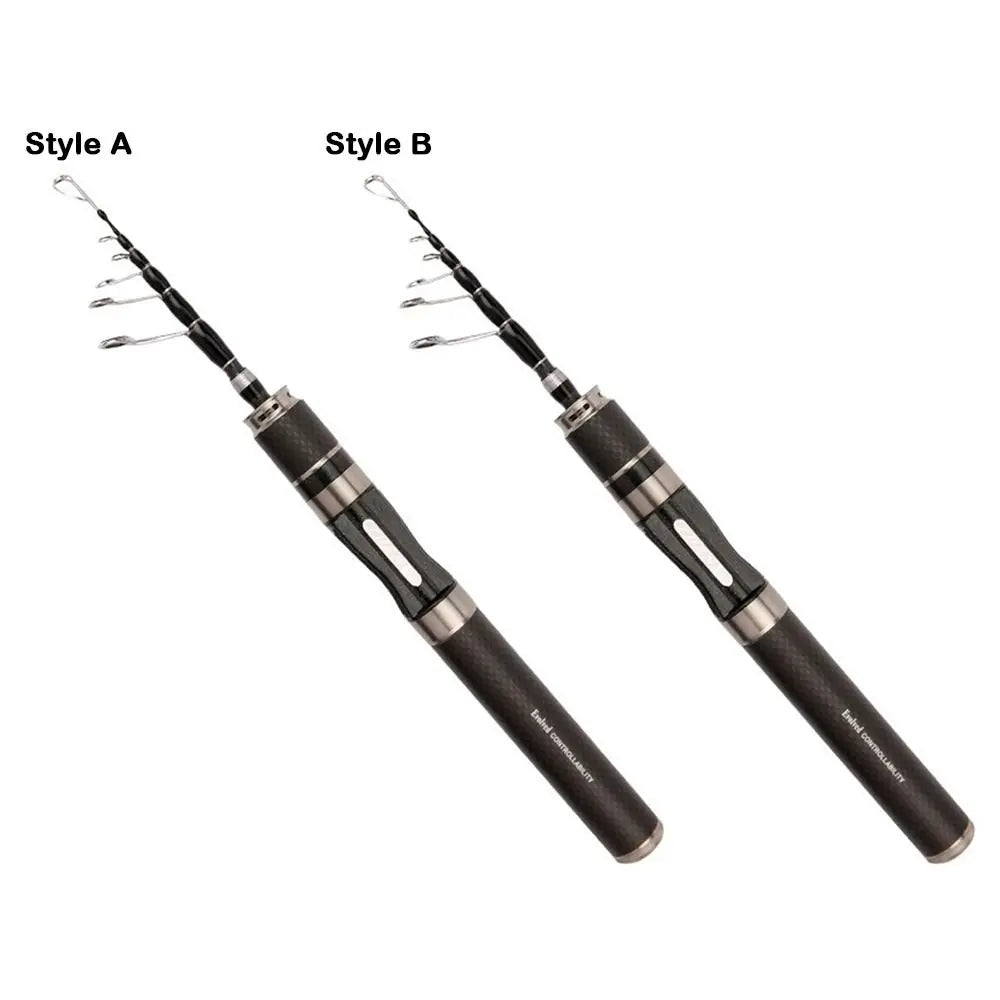 Telescopic Fishing Rod Full Kits Casting Rod Spincast Fishing Reel Feeder Rod Combo 1.5m-1.8m Ultra Short Fishing Rod Set