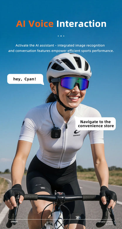 🤖👓 2026 New AI Smart Glasses with 800W Camera, HD Video Recording & Bluetooth Features | 35% OFF