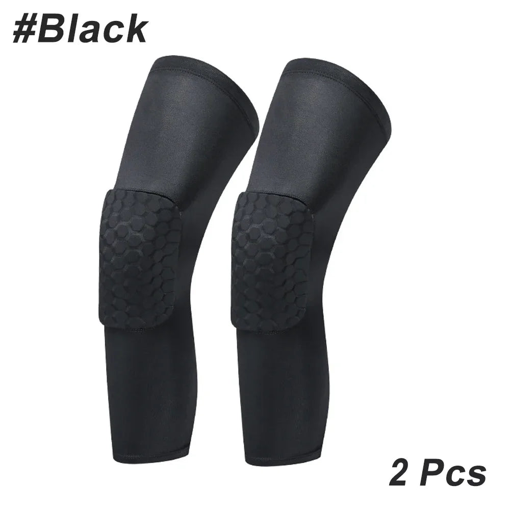 🏀⚡ 46% OFF Honeycomb Knee Guards – Shock Absorption & Joint Protection for Training and Competition
