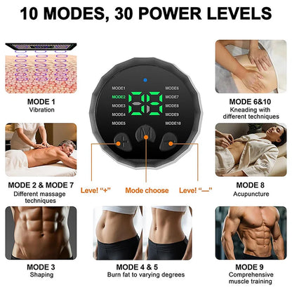 🏋️🔥 EMS Muscle Stimulator Belt – Body Shaping & Fitness Training Equipment | 31% OFF