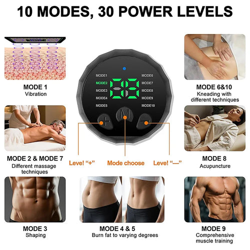 🏋️🔥 EMS Muscle Stimulator Belt – Body Shaping & Fitness Training Equipment | 31% OFF