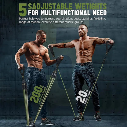 ✨💪 Resistance Strap with Handles – Home Gym Equipment for Strength & Flexibility | 32% OFF