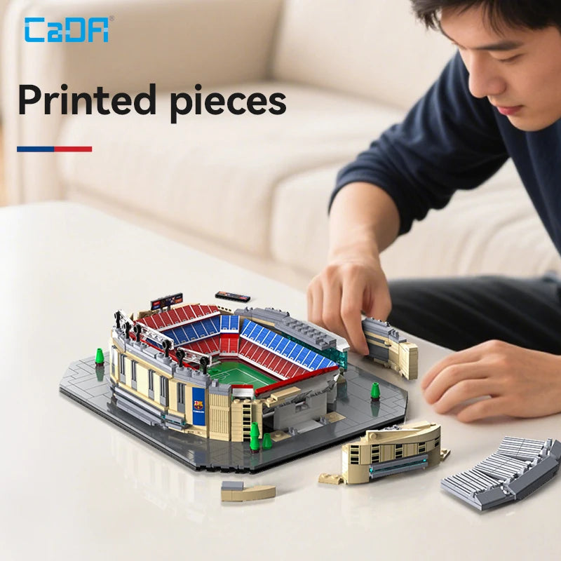 🏟️⚽ CaDA's Camp Nou stadium jigsaw puzzle, 728 pieces, Barcelona FC collection