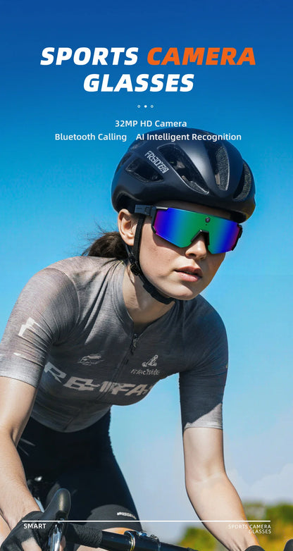 🤖👓 2026 New AI Smart Glasses with 800W Camera, HD Video Recording & Bluetooth Features | 35% OFF