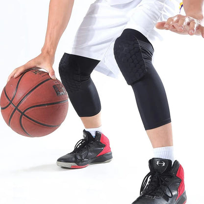 🏀⚡ 46% OFF Honeycomb Knee Guards – Shock Absorption & Joint Protection for Training and Competition