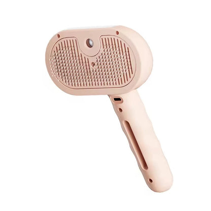 3in1 Pet Steam Spray Grooming Brush for Dogs Cats Electric Hair Removal Comb Massage Anti-Tangle Steamy Floating Hair Cleaning