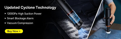🚗✨ Baseus Wireless Car Vacuum Cleaner & Air Duster Gun – Powerful Portable Cordless Cleaner for Car & Home