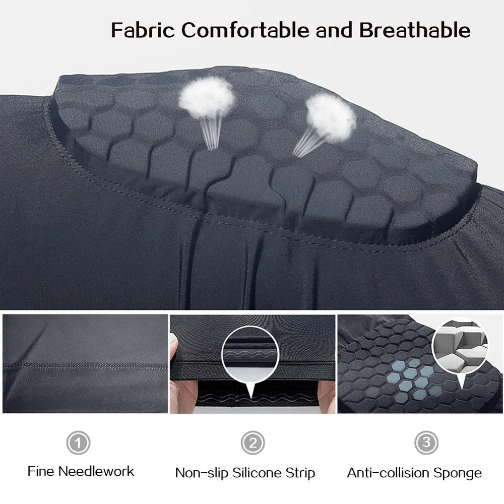 🏀⚡ 46% OFF Honeycomb Knee Guards – Shock Absorption & Joint Protection for Training and Competition