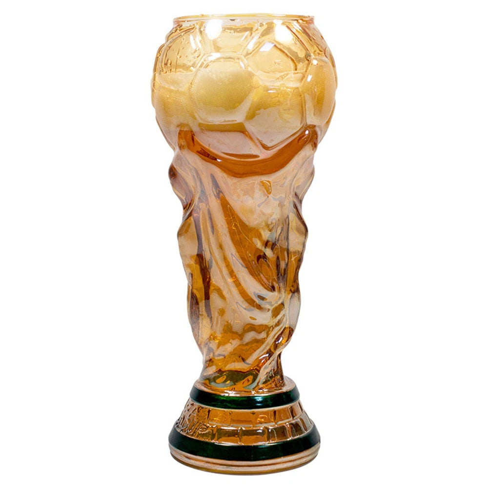 🏆⚽ A glass of beer for football fans - the 2026 championship trophy.