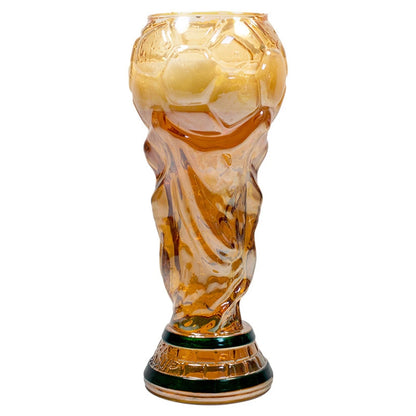 🏆⚽ A glass of beer for football fans - the 2026 championship trophy.