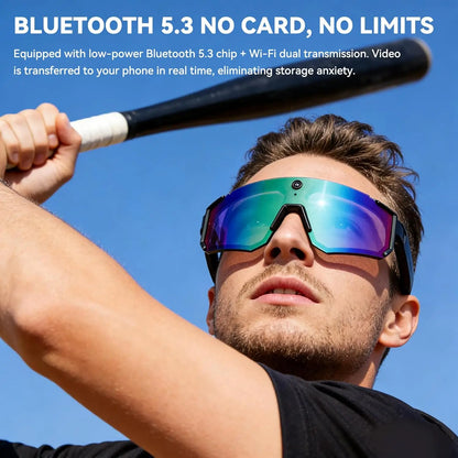 🤖👓 2026 New AI Smart Glasses with 800W Camera, HD Video Recording & Bluetooth Features | 35% OFF