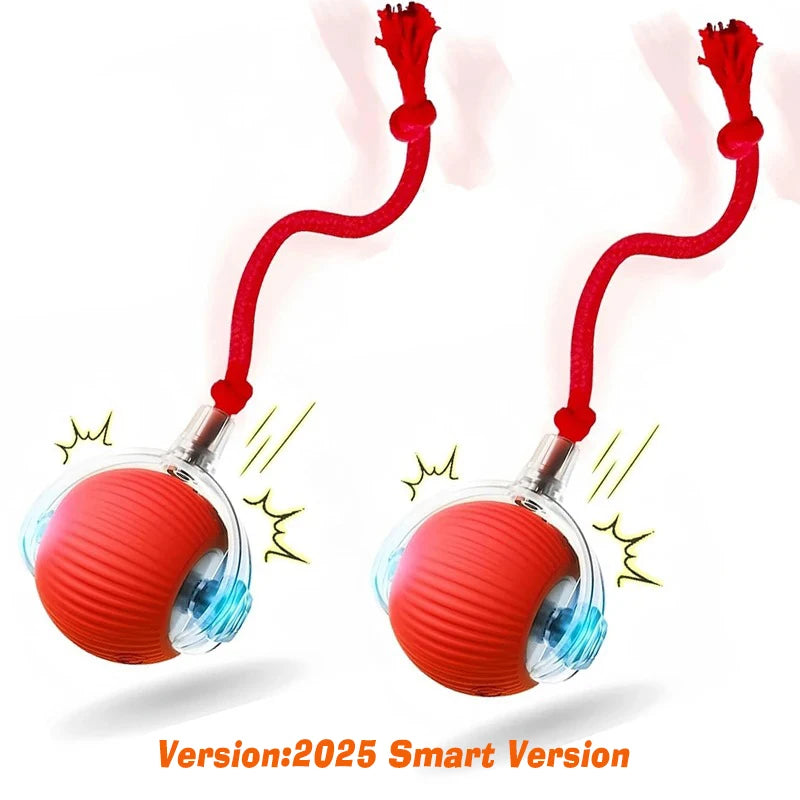 New Dog Interactive Ball Toy,Automatic Rolling Dog Ball Rechargeable,Smart Puppy Interactive Toy,Intelligent Balls Toy for Dogs