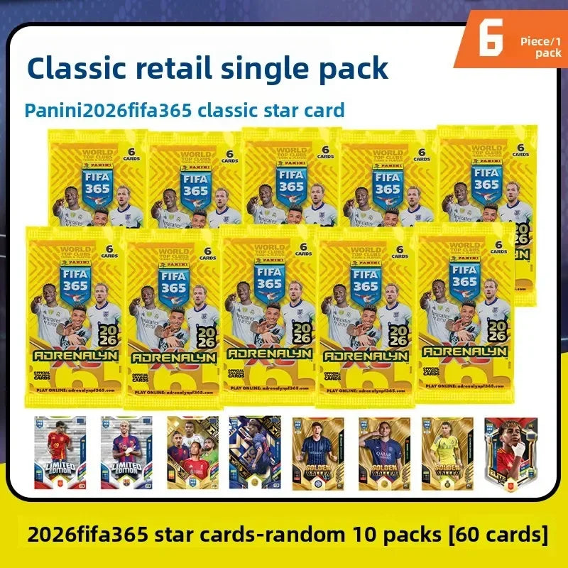 ⚽🔥 2026 Panini FIFA 365 XL Soccer Trading Cards Collection Official Fan Gift Set