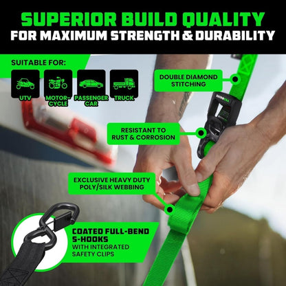 🔥 Selling Fast 50% OFF 🎁 Perfect Gift – Retractable Ratchet Strap (2026 Upgraded Edition)