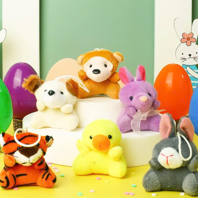 12/24/36 Pre-Loaded Easter Eggs – Inside Are Cute Stuffed Animals